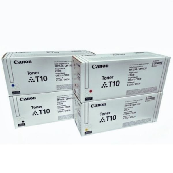 Kit Tóner Canon T10 Original CMYK para imagePRESS C265 C270 C280 C560