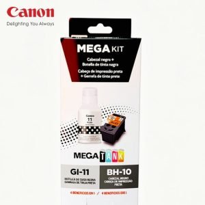 Pack Cabezal Canon BH-10 Negro + Tinta Canon GI-11BK Original para PIXMA G2160 G3160 G3170 GX1060 GX2060